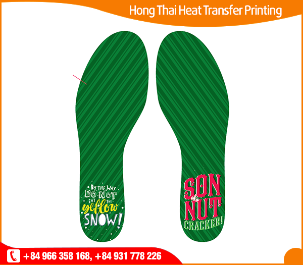 Printing on shoe soles